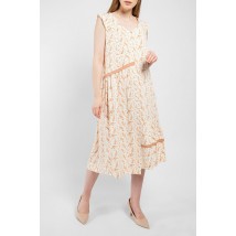 Платье летнее женское белое Вирджиния PARI MKPR2525-1