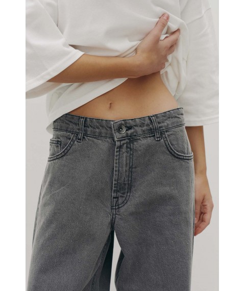 Женские джинсы Baggy черные Rica Mare RICA MARE MKRM4232-1 34