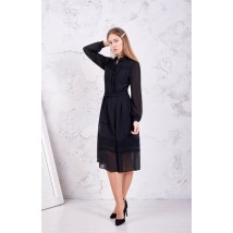 Платье "Ника" черное миди PARI MKPR801
