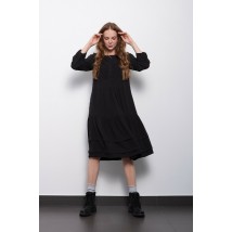 Платье женское миди черное Миледи PARI MKPR2117-01