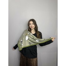 Платок женский "Бойові гусаки" 90х90 см Modna KAZKA MKNCH080623-21