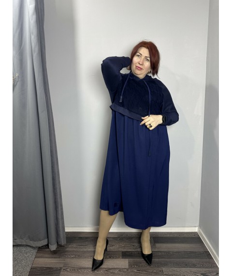 Платье женское миди синее "Даша" PARI MKPR2118-4