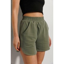 Шорты женские спортивные хлопковые хаки ARJEN MKAR32895-1