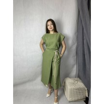 Костюм женский летний зеленый PARI MKPR2627-3