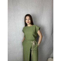 Костюм женский летний зеленый PARI MKPR2627-3