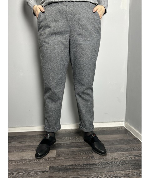 Женские брюки чорные зимние J.LONDON MKJL1108110-1