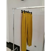 Брюки женские горчичные классические Некст Modna KAZKA MKSN2186-05