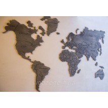 Weltkarte an der Wand