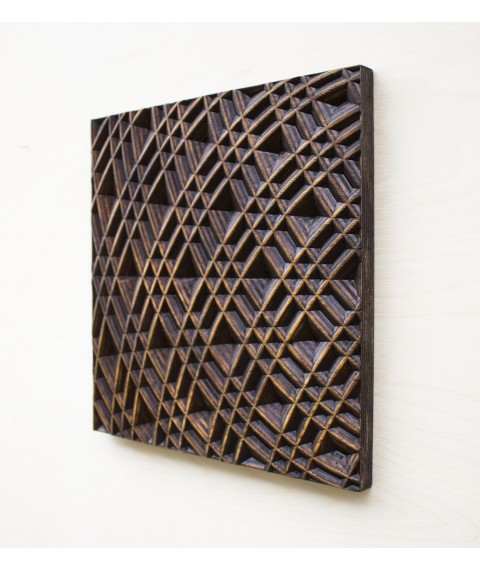 Wall panels made of plywood or wood
