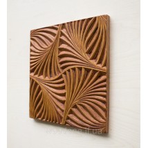 Wall panels made of plywood or wood