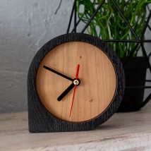 Wood and acry clock