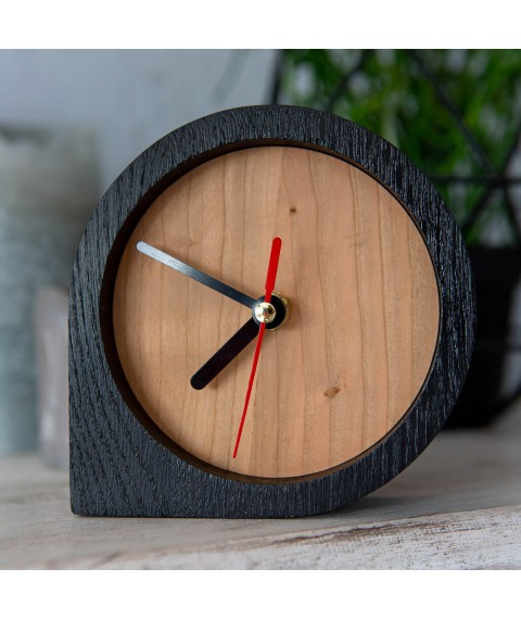 Wood and acry clock