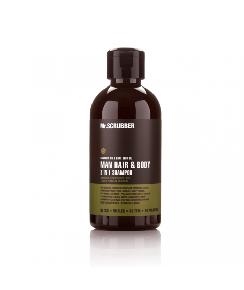 Men Hair and Body Shampoo Man Hair & amp; Body 2 in 1