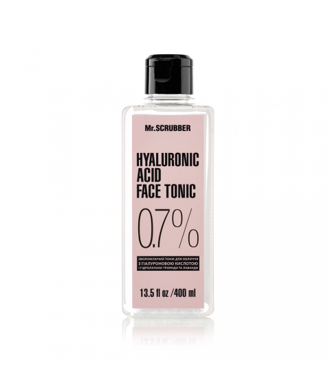 Тонік для обличчя з гіалуроновою кислотою Hyaluronic Acid Face Tonic 0,7% 