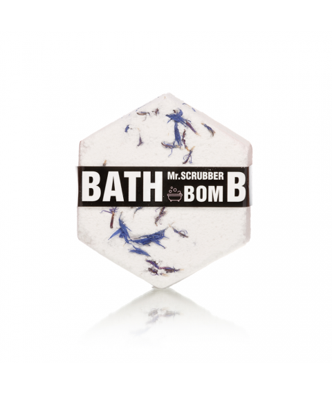 Cornflower bath bomb