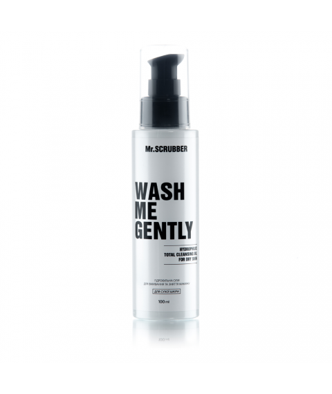 Wash Me Gently hydrophilic oil for washing and removing make-up for dry skin