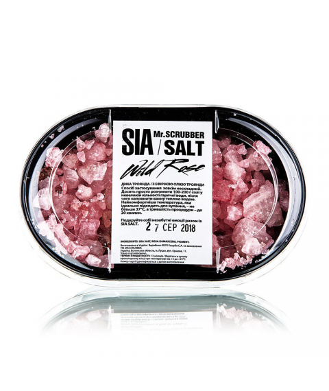 Bath salt  Sia Wild Rose