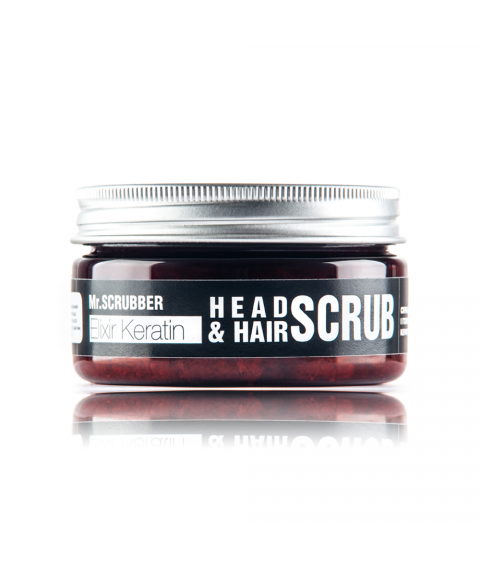 Elixir Keratin hair and scalp scrub