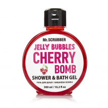 Shower gel  Jelly Bubbles Cherry Bomb