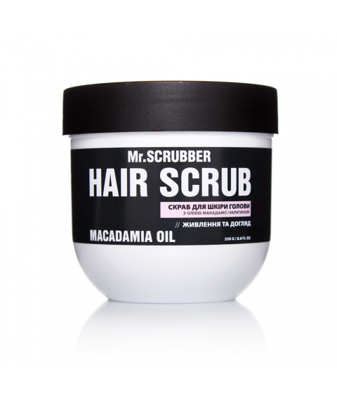 Head&amp;Hair scrub Macadamia Oil