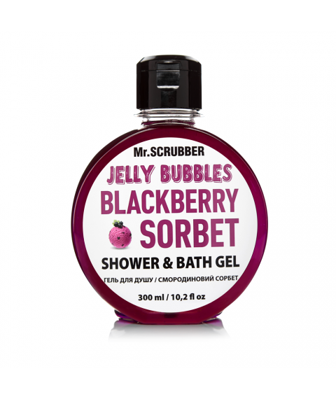 Shower gel  Jelly Bubbles Blackberry Sorbet