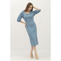 Сукня блакитна з еластичної тканини Найт 11