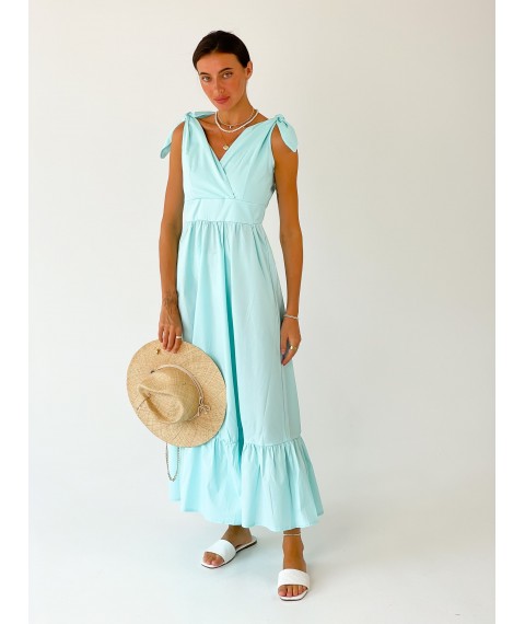 Maxi-Sommerkleid aus Baumwolle (062)