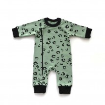 Panther romper on a light olive (production time 3-5 working days) - 62