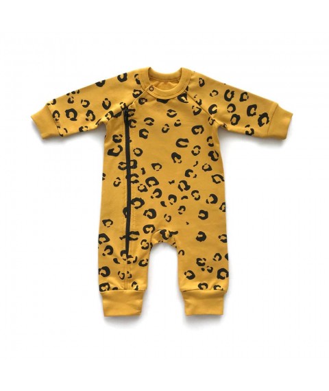 Panther romper on mustard (production time 3-5 working days) - 62