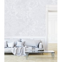 3D Xoxloma pattern structure embossed design panel in classic style 465 cm x 280 cm