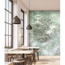 Vliesspalier in modernem Design Interieur Spring Water Dimense Print 465 cm x 400 cm Line
