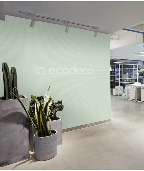 Дизайнерские рельефные обои со структурой Logo в корпоративном стиле Dimense Deco 465 см х 410 см Leather