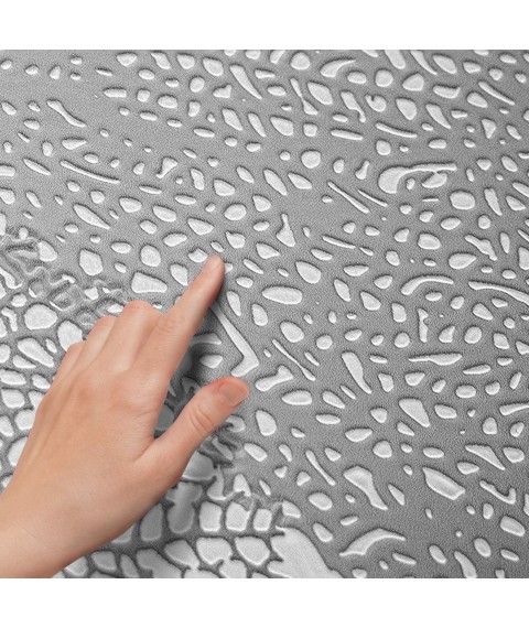 Non-woven wallpaper paintable with 3D Coral Reef Coral Reef structure no paint 310 cm x 280 cm