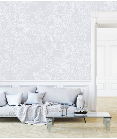 Wallpaper for painting in the interior Khokhloma painting Xoxloma in a classic style 155 cm x 250 cm