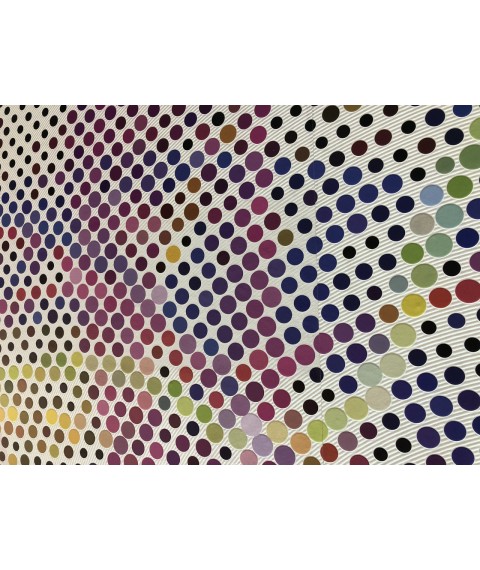 Non-woven photomurals design structural in the avant-garde style Color Dots 525 cm x 410 cm