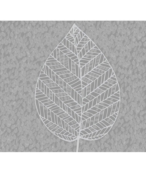 Флизелиновые обои чистый лист под покраску 3D Leaf structure 250 см х 155 см