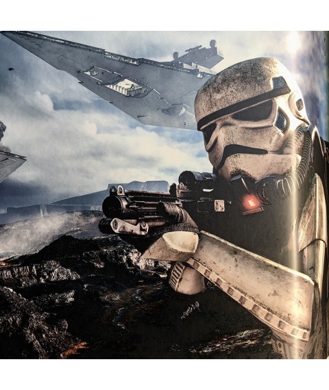 Плакат на стену Звездные войны Имперский Штурмовик Star Wars Stormtroopers 50 см х 35 см