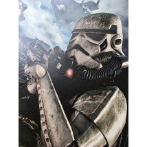 Плакат на стену Звездные войны Имперский Штурмовик Star Wars Stormtroopers 50 см х 35 см