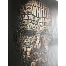 Wandposter Breaking Bad Breaking Bad Walter White Dimense Print-House 70 cm x 90 cm