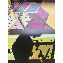Wandposter im Pop-Art-Stil Abstrakte Geometrie Abstrakte Geometrie 70 cm x 90 cm