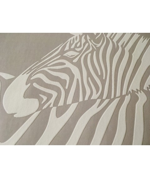 Poster an der Wand Design im Greenpeace-Stil Zebras Zebra Dimense print 90 cm x 70 cm