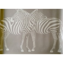 Wall posters Greenpeace style designer Zebras Zebra 90 cm x 70 cm