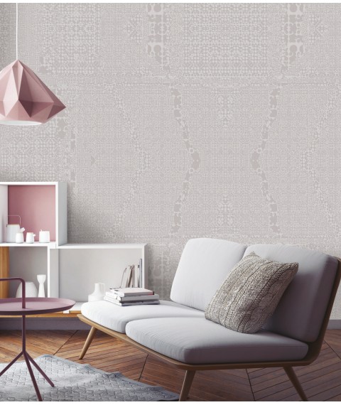 Premium class wallpaper for painting in classic style 3D Azur Pinky structure 250 cm x 155 cm