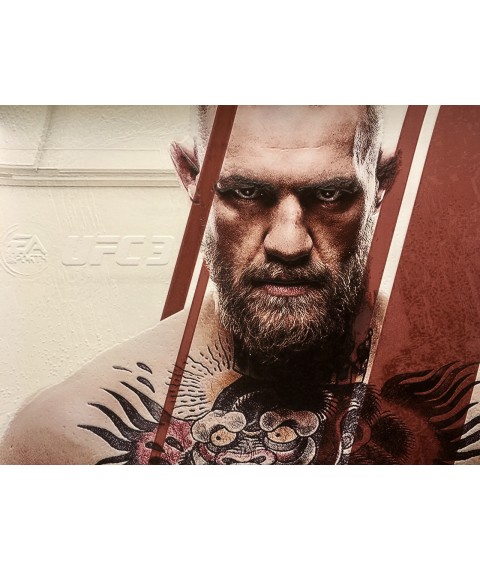 Постер McGregor Conor подарок геймеру в UFC 3 дизайнерское PrintHouse 50 см х 50 см