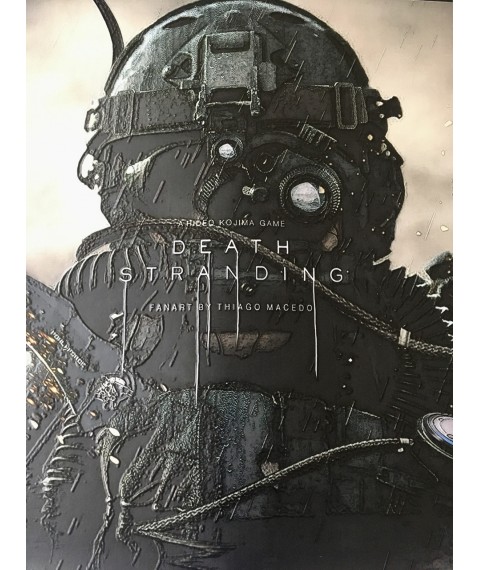 Постер Death Stranding Сэм Бриджес подарок геймеру дизайнерский PrintHouse 50 см х 50 см
