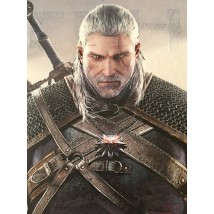Poster The Witcher Geschenk f?r Gamer The Witcher Designer PrintHouse 50 cm x 50 cm