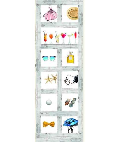 Panel Soho designer gift series series home & office PrintHouse 110 cm x 320 cm