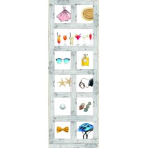 Постер Soho подарок дизайнерский PrintHouse 110 см х 320 см