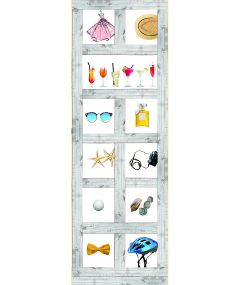 Постер Soho подарок дизайнерский PrintHouse 110 см х 320 см