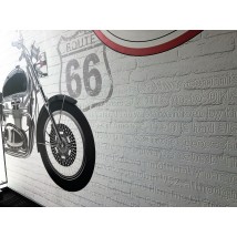Wallpaper textured brick for Loft PrintHouse 315 cm x 155 cm